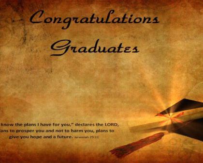 Congratulations Graduates Video Loop