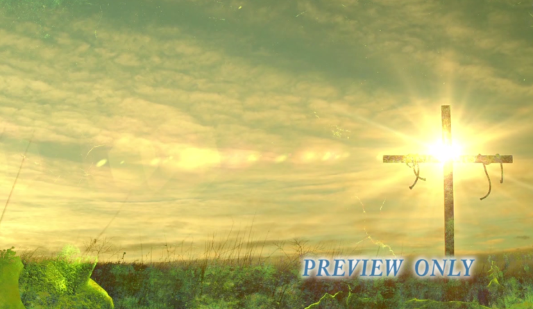 Read more about the article Cross And Light Rays Easter Motion