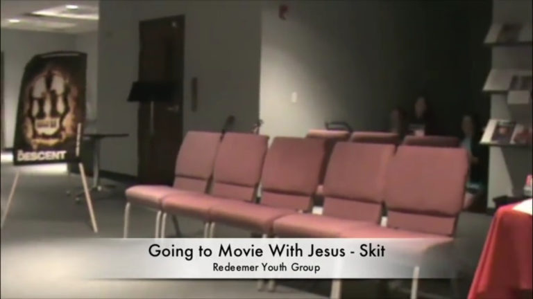 Read more about the article Going To A Movie With Jesus: Youth Group Skit
