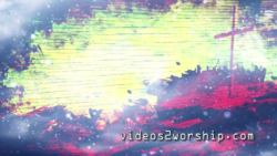 Read more about the article Grunge Cross And Clouds Worship Loop