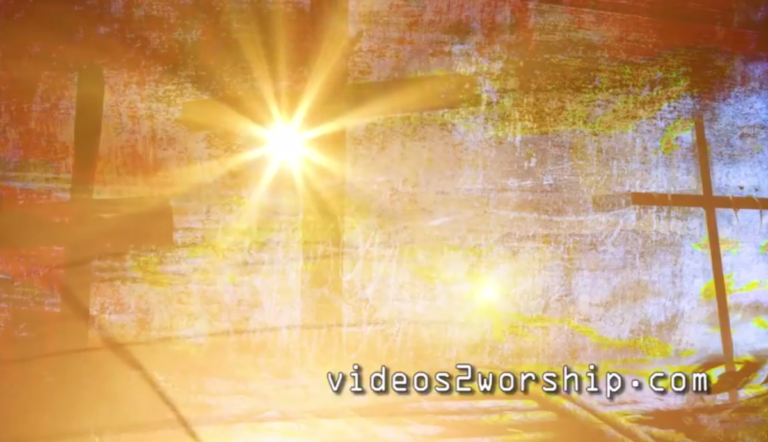 Read more about the article 3 Crosses And Sun: Grunge Easter Loop