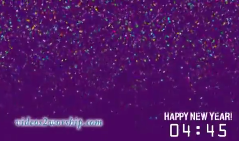 Read more about the article New Years Countdown And Confetti