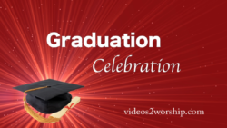 Graduation Worship Background Graphics