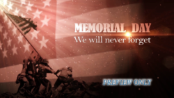 Read more about the article Memorial Day Title Background Video