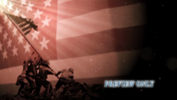 Read more about the article Memorial Day Soldiers Holding Flag