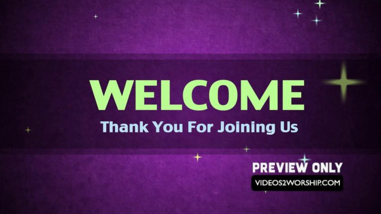 Read more about the article Church Welcome Title Graphics Motion