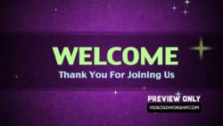 Church Welcome Title Graphics Motion