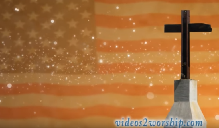 Read more about the article Steel Cross And Flag Motion Graphics