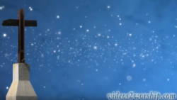 Read more about the article Steel Cross On Blue Background