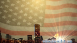 Read more about the article City And American Flag Motion Background