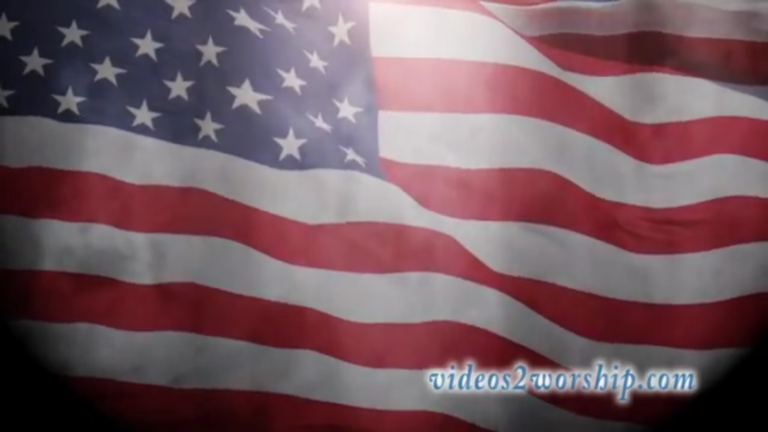 Read more about the article Patriotic Background: Waving Flag