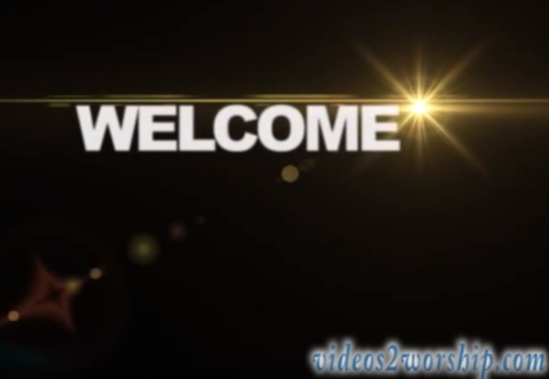 Read more about the article Beautiful Welcome To Church Motion