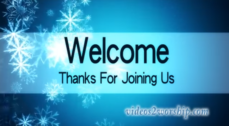 Read more about the article Winter Welcome to Worship Loop