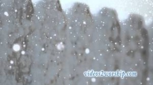 Read more about the article Falling Snow Over Fence: Winter Motion