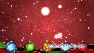 Read more about the article Ornaments And Falling Snow Red Loop