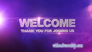 Read more about the article Welcome To Our Church Background