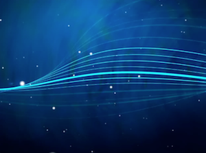 Blue Abstract Worship Video Loop