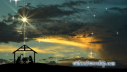 Read more about the article Christmas Nativity: Manger And Stars