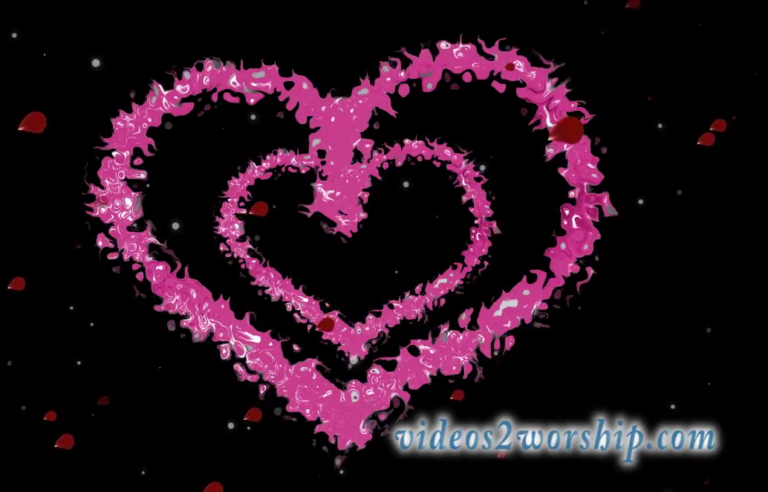 Read more about the article Two Pink Hearts: Valentine Background