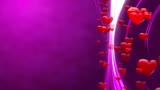 Valentine Hearts Animated Motion Loop