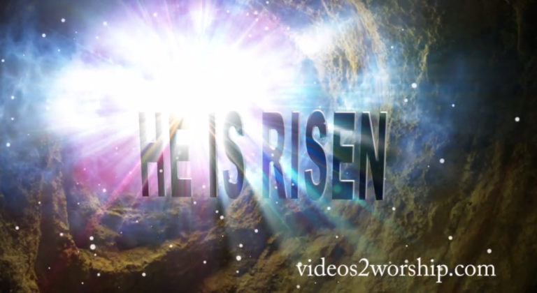 Read more about the article He Is Risen: Easter Title Background
