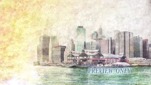 Read more about the article Grunge City And Water Background Loop