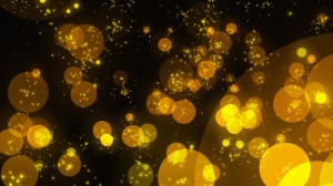 Read more about the article Large Golden Particles Still Backdrop For PowerPoint
