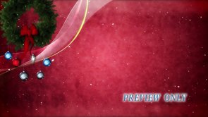 Read more about the article Christmas Wreath And Falling Snow Winter