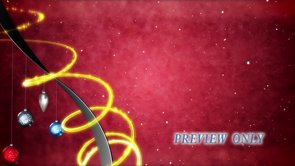 Read more about the article Ornaments Loop On A Red Backdrop