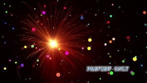 Read more about the article New Year’s Background Fireworks And Confetti