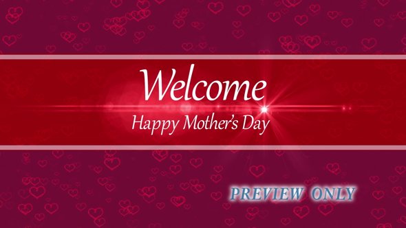 Read more about the article Mother’s Day Hearts Welcome Background