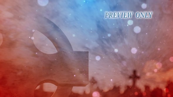 Two Crosses: Easter Seamless Motion Video