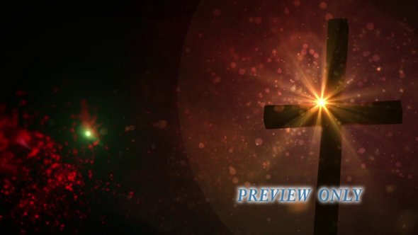 Cross Motion Worship Loop Background