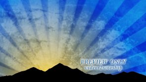 Read more about the article Grunge Sunrise Worship Motion Video Loop