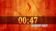 Flame Of Fire Five Minutes Countdown