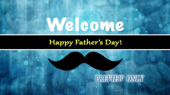 Read more about the article Father’s Day Welcome Title Background