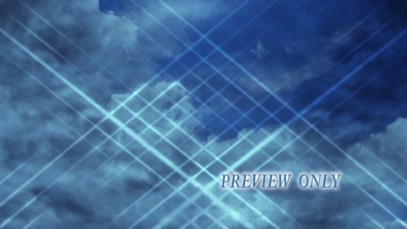 Blue Summer Clouds And Pattern Loop