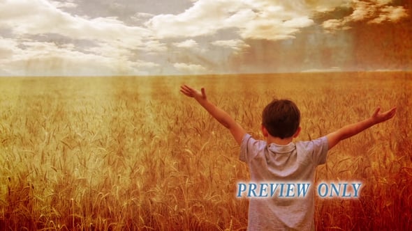 Read more about the article Child Worshiping God With Raised Hands