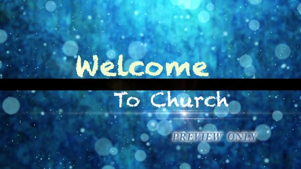 Welcome To Church