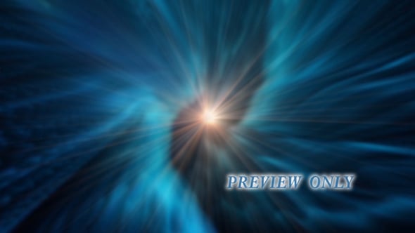 Spectacular Heavenly Blue Lights