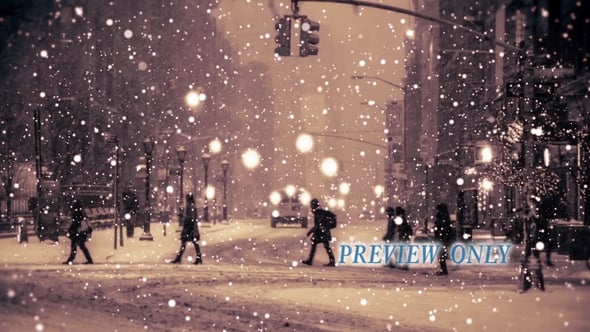 Read more about the article Christmas Time In The City: Still Winter Background