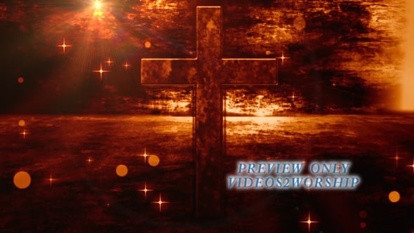 Ester Grunge Cross Worship Background