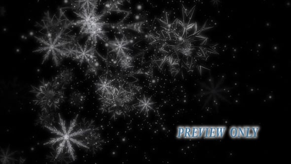 Read more about the article Large Snow Flakes: Christmas Background
