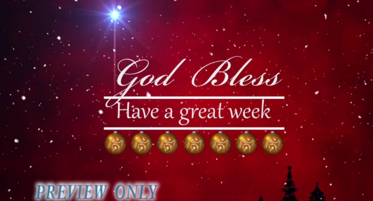 Read more about the article Have A Great Week Christmas Background