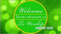 Read more about the article Green Welcome Title Motion Video Loop