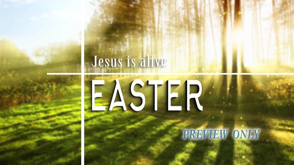 Read more about the article Easter Title Video Graphics He Is Alive