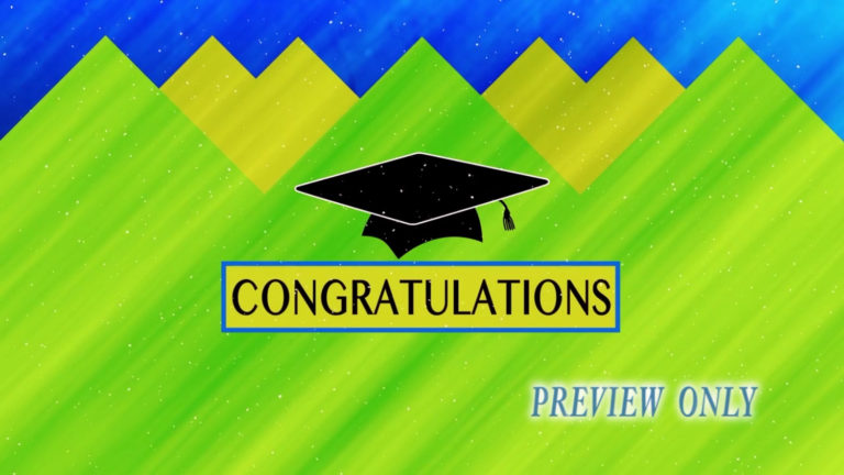 Read more about the article Graduation Congratulations Motion Video Loop