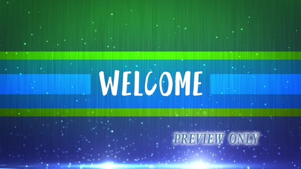 Free Welcome Title Motion Video