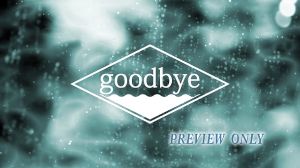 Free Fractal Goodbye Motion Background