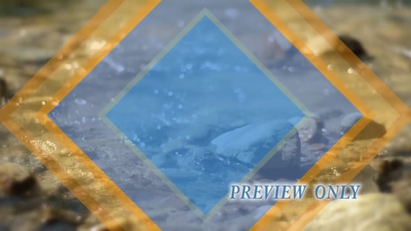 Mountain River And Shapes Motion